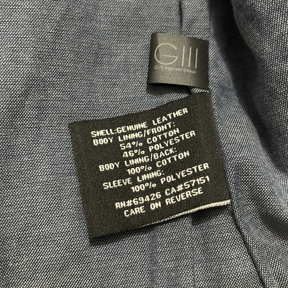 New BLACK RIVET Burgundy Leather Jacket Size Small - Picture 6 of 10